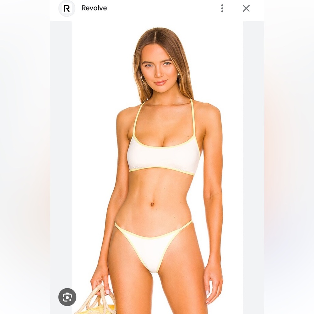 L*Space x REVOLVE Bikini in Cream / Lemon Drop